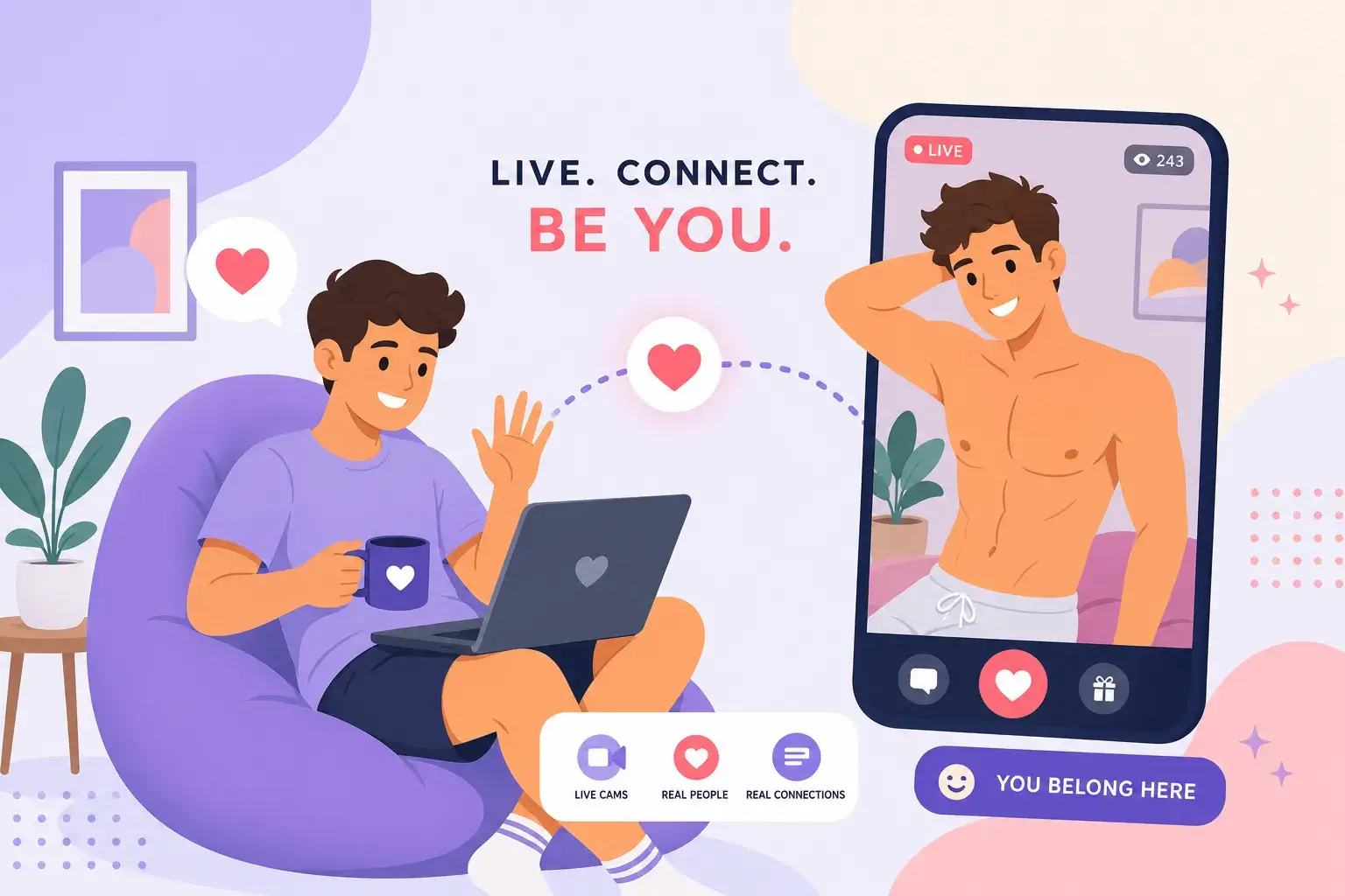How Gay Cam Platforms Connect Users with Models